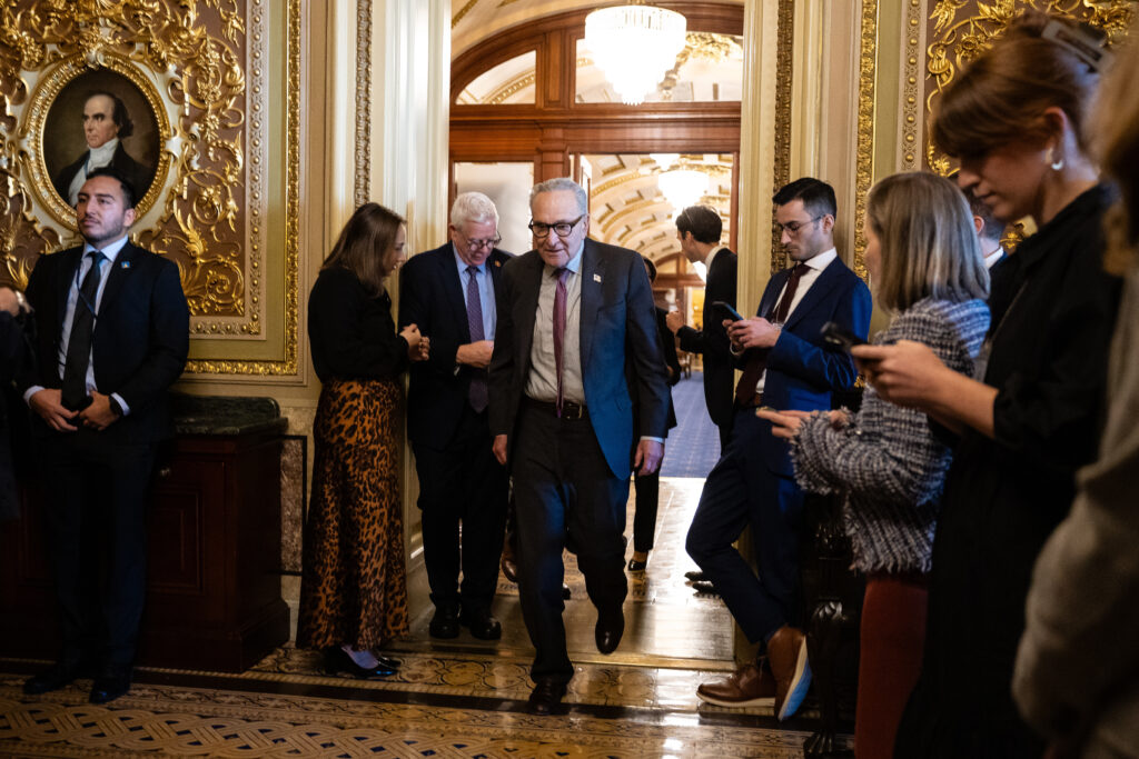 Shutdown set to break record as Senate Democrats agonize over endgame