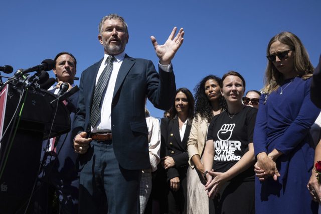 Massie implores GOP colleagues to help force vote to release Epstein files