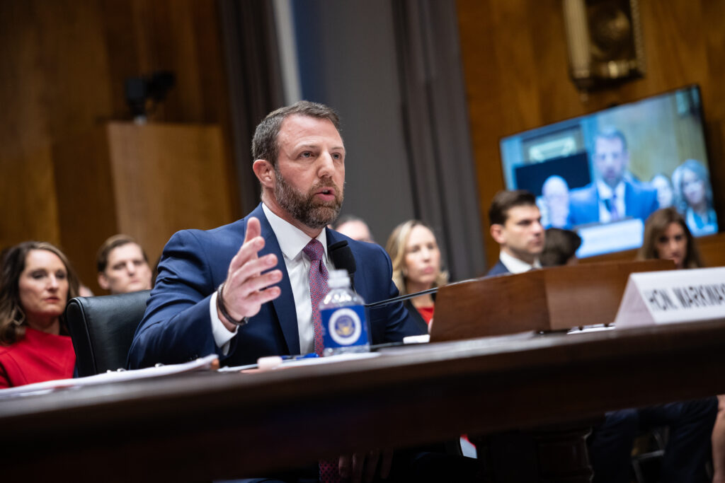 Mullin’s nomination to be DHS chief advances out of committee