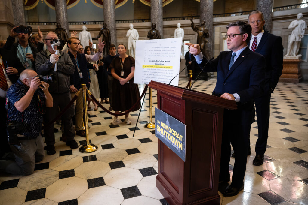 Shutdown threatens to drag on for days as positions harden