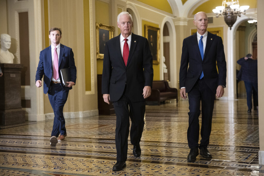 These 3 Republican senators are giving John Thune headaches