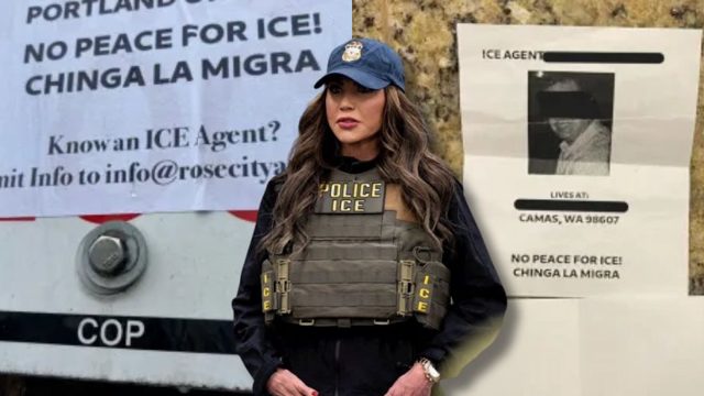 DHS Secretary Kristi Noem Vows to Prosecute Antifa Militants Doxing ICE Agents to the Fullest Extent of the Law