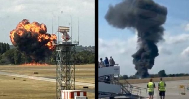 BREAKING: Airplane Crashes at London Southend Airport, Just Moments After Takeoff (VIDEO)