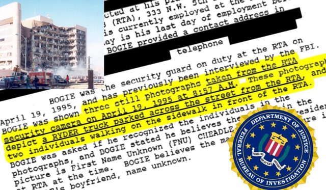FBI, DOJ, Still Litigating to Prevent Release of Known Footage of Oklahoma City Bombing 30 Years Later