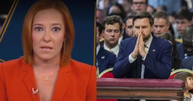 JD Vance Issues Perfect Response to Jen Psaki for Mocking Prayers in Wake of Horrific Minneapolis Catholic School Shooting