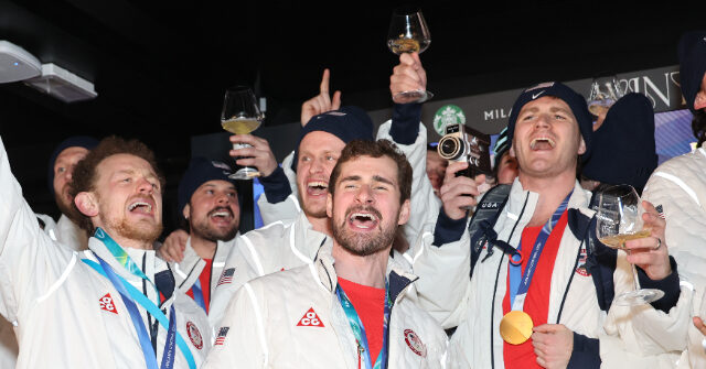 Watch: Team USA Hockey Celebrates with Toby Keith’s ‘Courtesy of the Red, White and Blue’