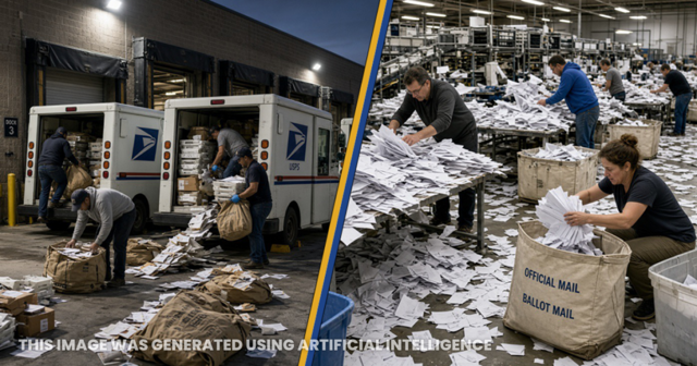 Leftist Defends Mass Mail In Ballots While Admitting The USPS Sucks