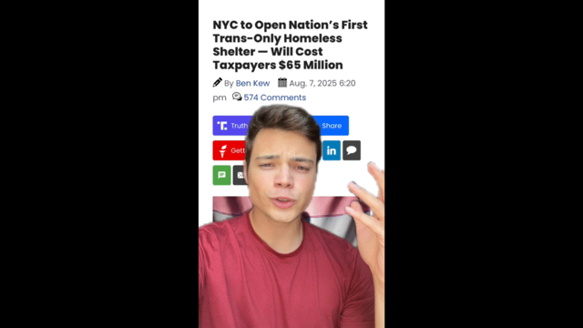 Victor Reacts: This Is Almost Too Stupid to Be True – NYC Transgender Homeless Shelter (VIDEO)