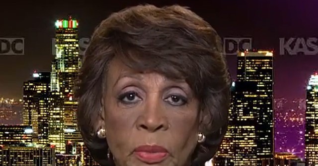 Waters: The Media Don’t ‘Resist’ Trump