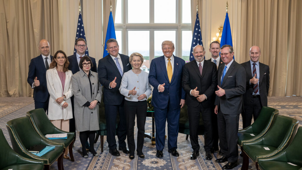 Trump’s Big Win on EU Trade Sealed with a Joint Statement