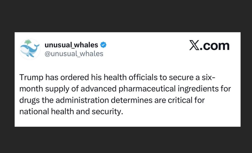 President Trump Orders Stockpiling of Critical Medications – Here’s One Way to Get What You Need