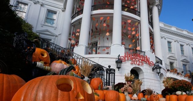 Watch Live: Donald and Melania Trump Hold White House Halloween Celebration
