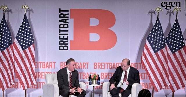 Watch Live: Breitbart News Holds a Policy Event with EPA Administrator Lee Zeldin