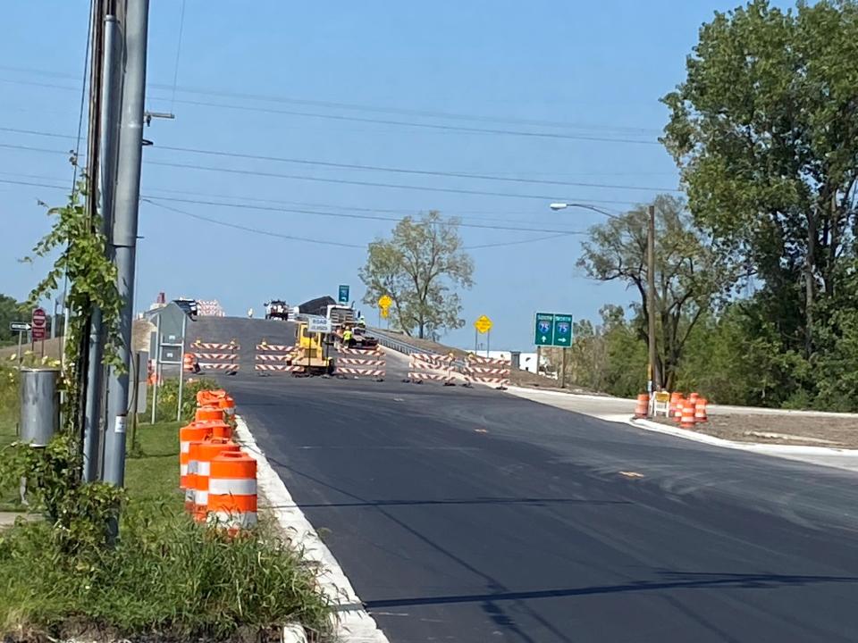 The Luna Pier Road bridge reopened in August after months of construction.