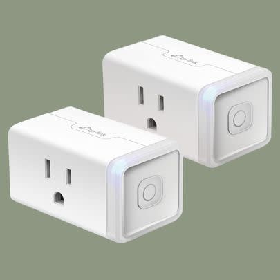 A duo of Kasa smart plugs