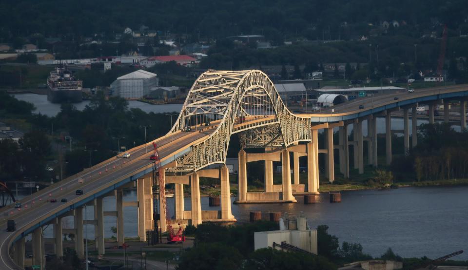 The John A. Blatnik Bridge is a critical link between Minnesota and Wisconsin.