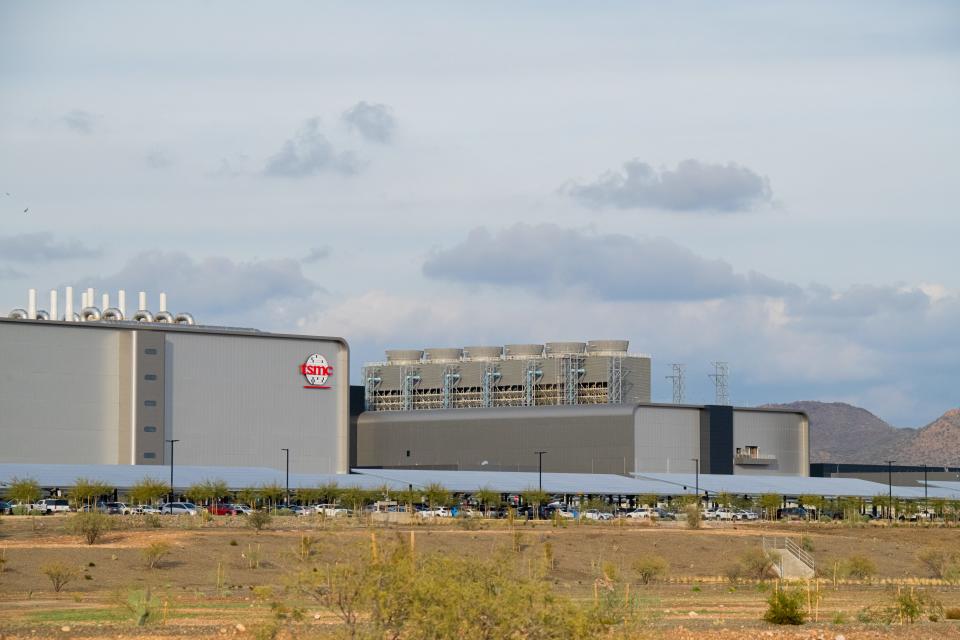 TSMC plant in Phoenix, Arizona.