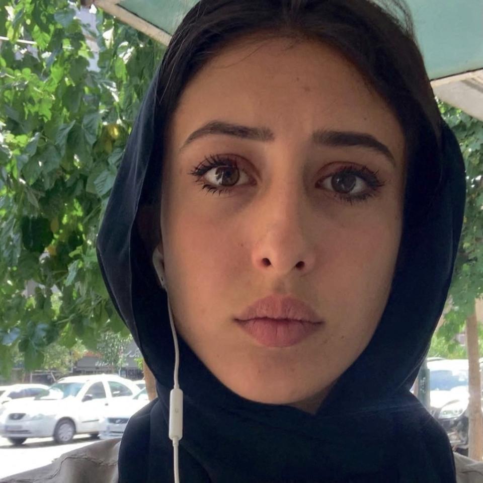 Cecilia Sala was reporting in Tehran for Il Foglio and her “Stories” podcast. @ceciliasala via REUTERS