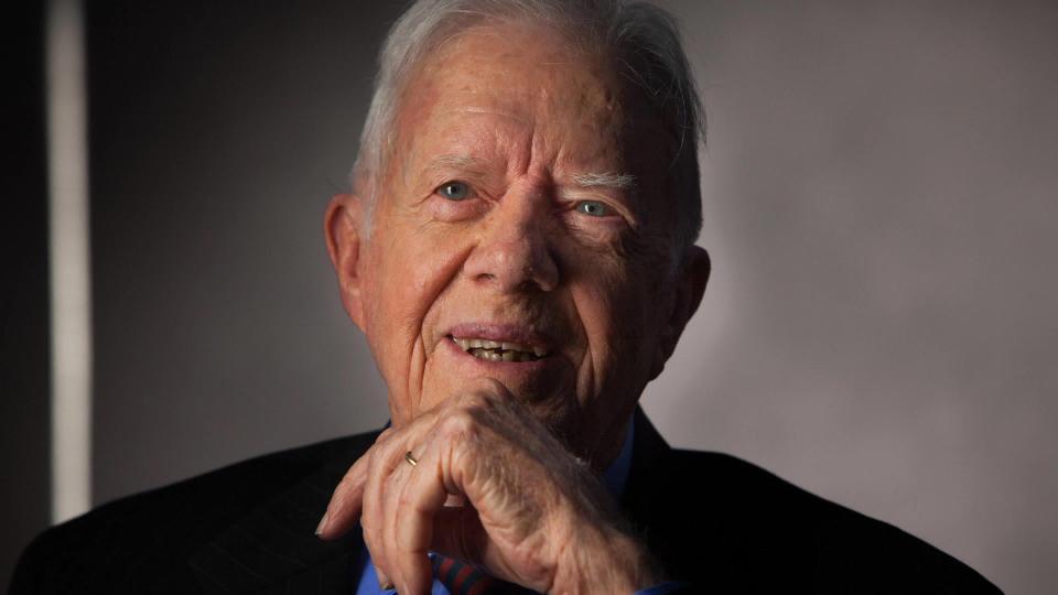 Former President Jimmy Carter. / Credit: CBS News