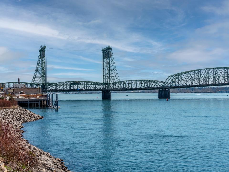 The Interstate Bridge, which carries I-5 over the Columbia River between Oregon and Washington, is a key throroughfare in the West.