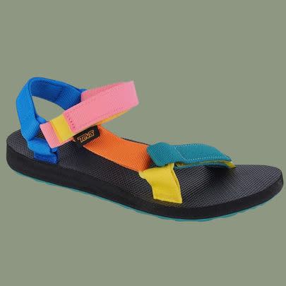 A trendy pair of Tevas that are a relief to blister-prone feet