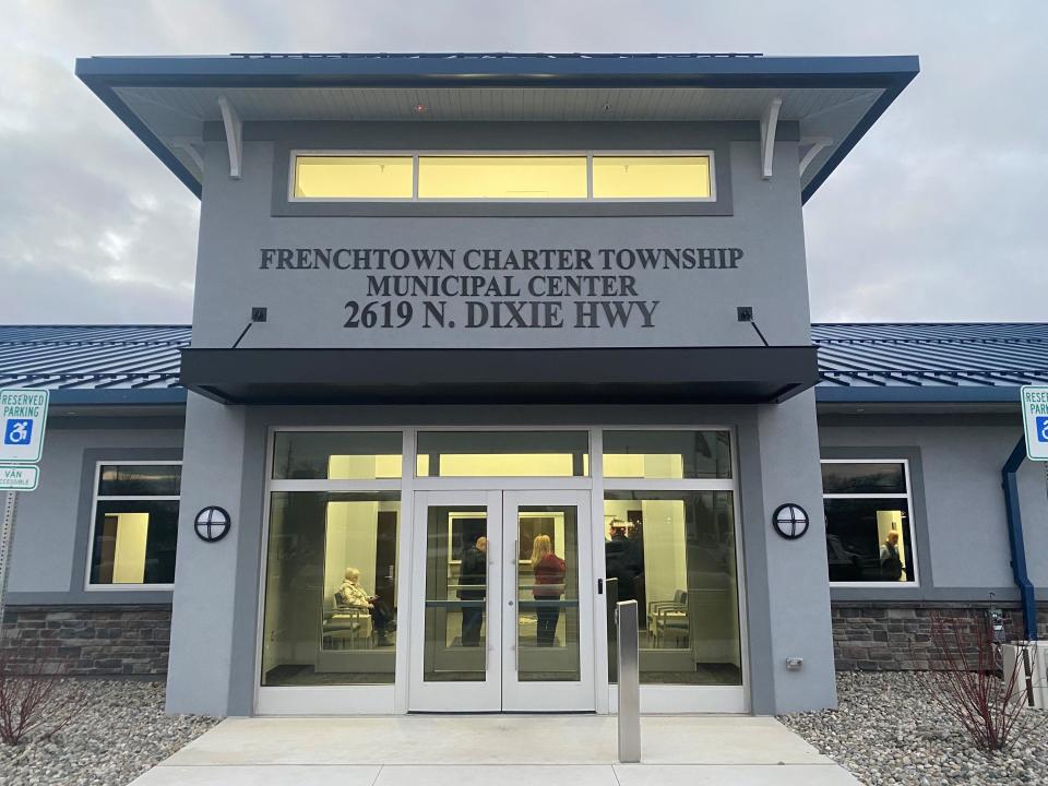 The Frenchtown Township Municipal Building was completed in December after a year of construction.