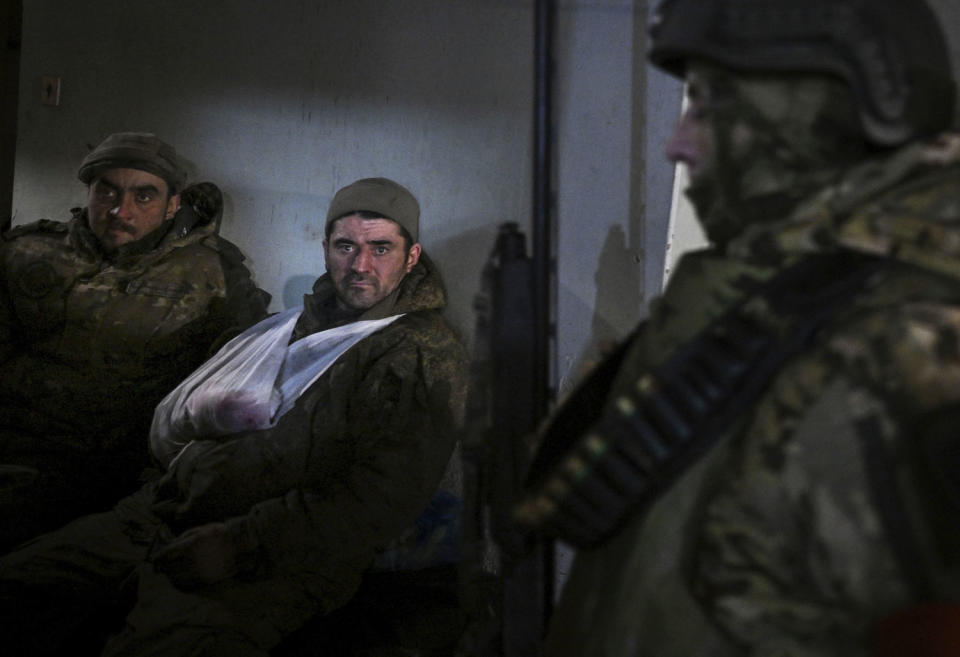 Russian Servicemen in Ukraine (Stanislav Krasilnikov / Sputnik via AP)