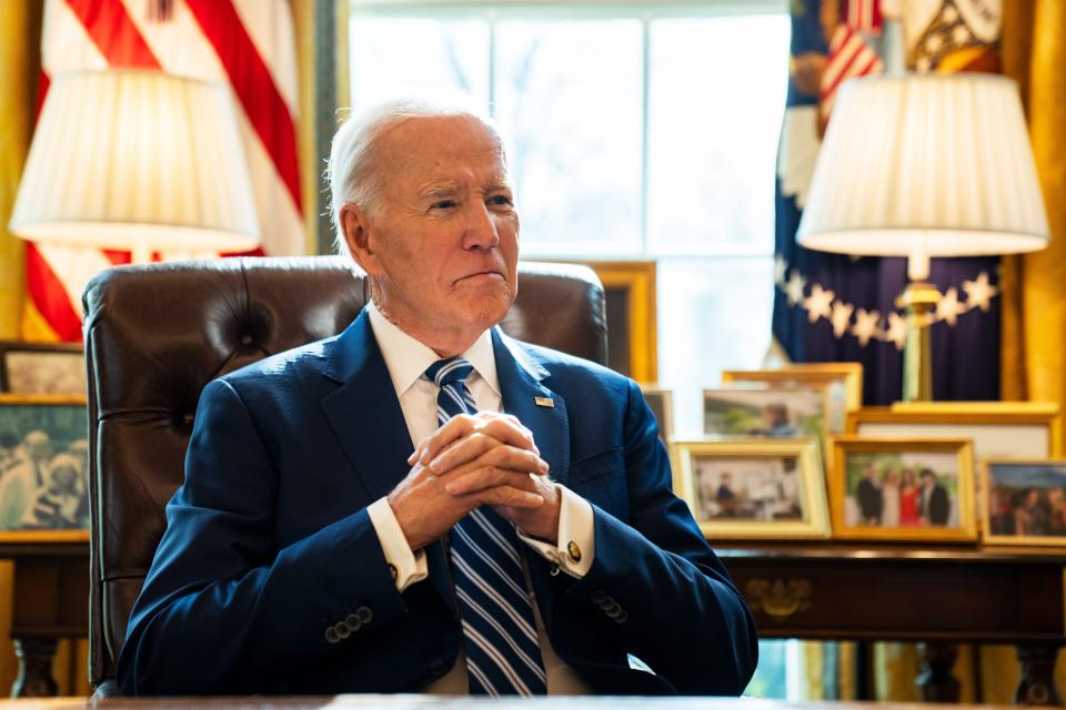 Former President Joe Biden is the oldest serving U.S. president.