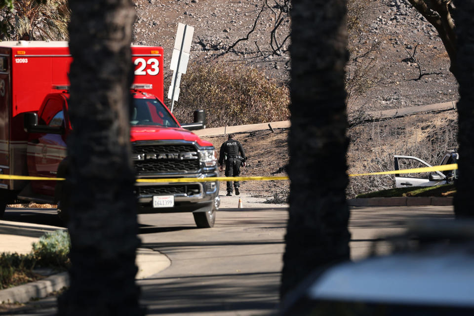 Image: Powerful Winds Fuel Multiple Fires Across Los Angeles Area palisades fire investigation (Justin Sullivan / Getty Images)