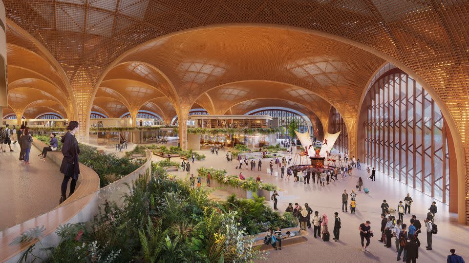 Techo International Airport in Phnom Penh, Cambodia. - Foster + Partners