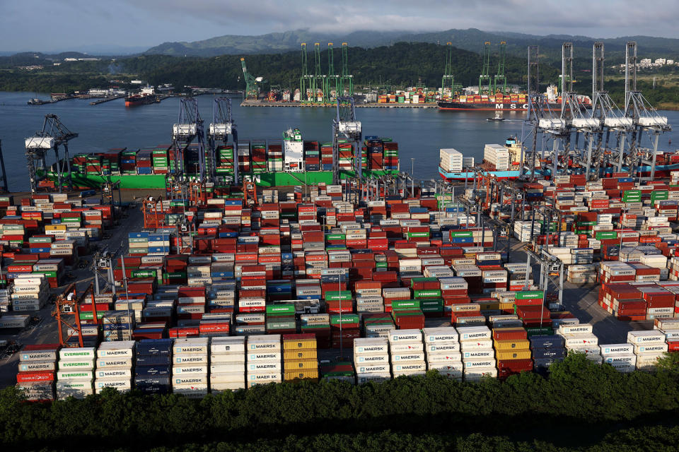 20-Year Drought Threatens Global Shipping Thoroughfare, The Panama Canal (Justin Sullivan / Getty Images file)