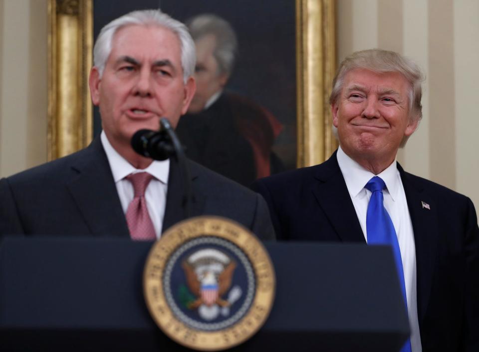 rex tillerson donald trump