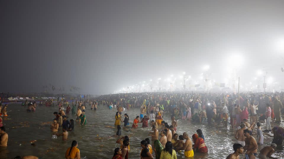 Around 400 million people are expected to attend the Maha Kumbh Mela in the next six weeks. - Adnan Abidi/Reuters