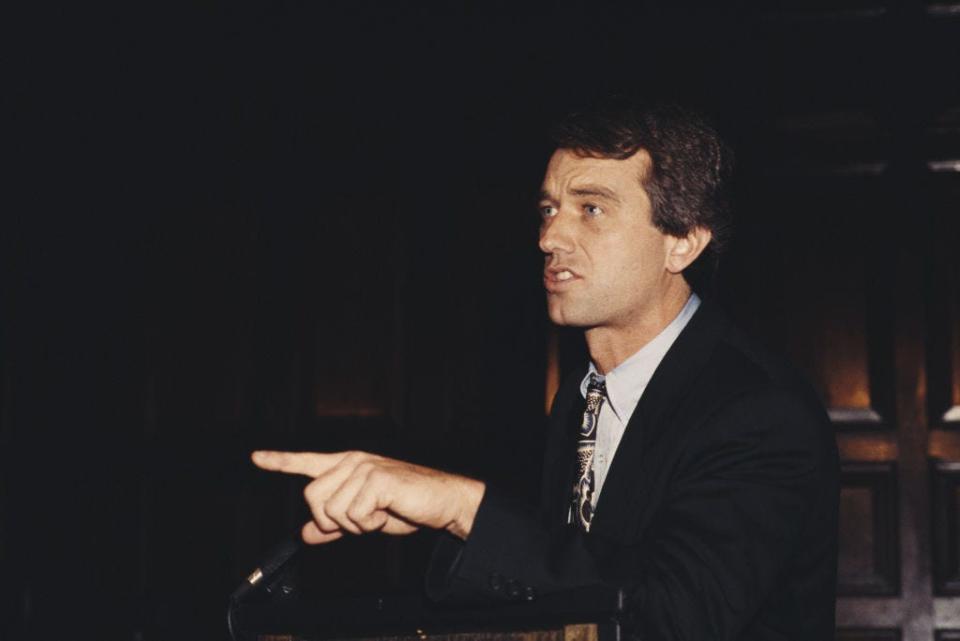 A young Robert F. Kennedy Jr.