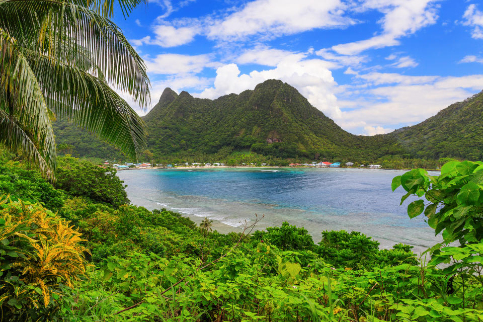 Pago Pago, American Samoa. National Park of American Samoa.