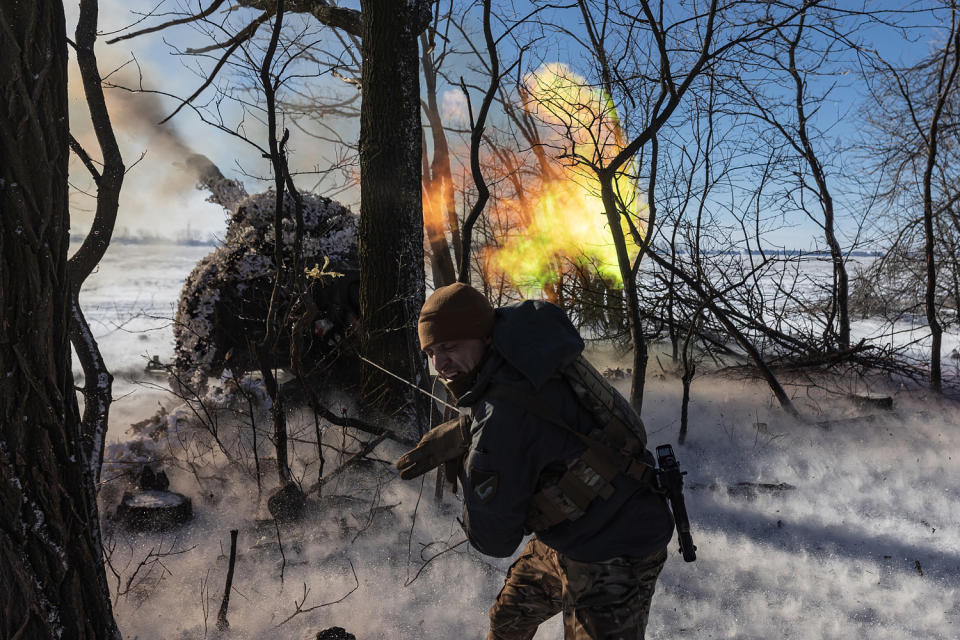 Military mobility of Ukrainian army continues in direction of Pokrovsk (Diego Herrera Carcedo / Anadolu via Getty Images)