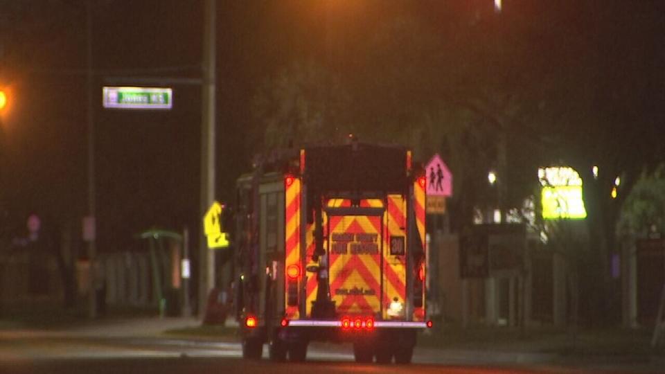 FHP troopers, Orlando police and Orange County sheriff's deputies were visible Wednesday night at the crash scene along Rio Grande Avenue.