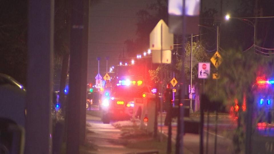 FHP troopers, Orlando police and Orange County sheriff's deputies were visible Wednesday night at the crash scene along Rio Grande Avenue.