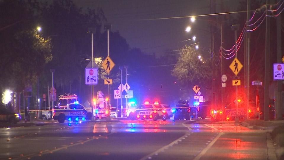 FHP troopers, Orlando police and Orange County sheriff's deputies were visible Wednesday night at the crash scene along Rio Grande Avenue.