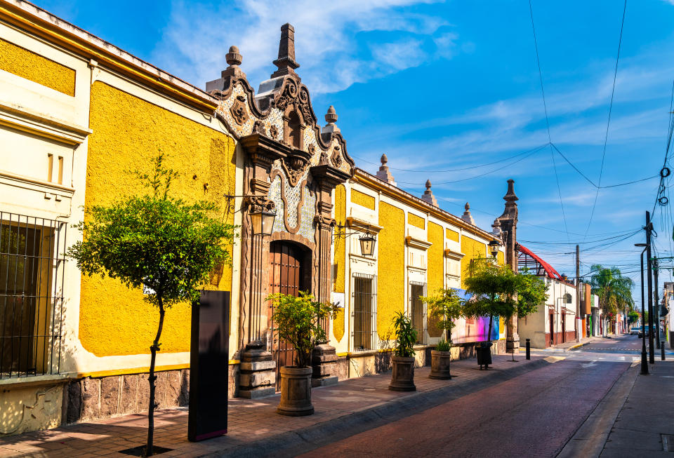 Traditional houses in San Pedro Tlaquepaque - Guadalajara, Mexico