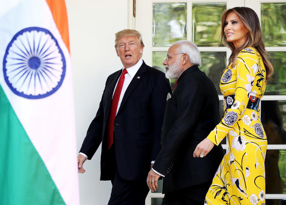 President Trump Hosts Indian Prime Minister Narendra Modi At The White House (Win McNamee / Getty Images file)