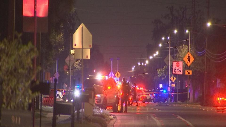 FHP troopers, Orlando police and Orange County sheriff's deputies were visible Wednesday night at the crash scene along Rio Grande Avenue.