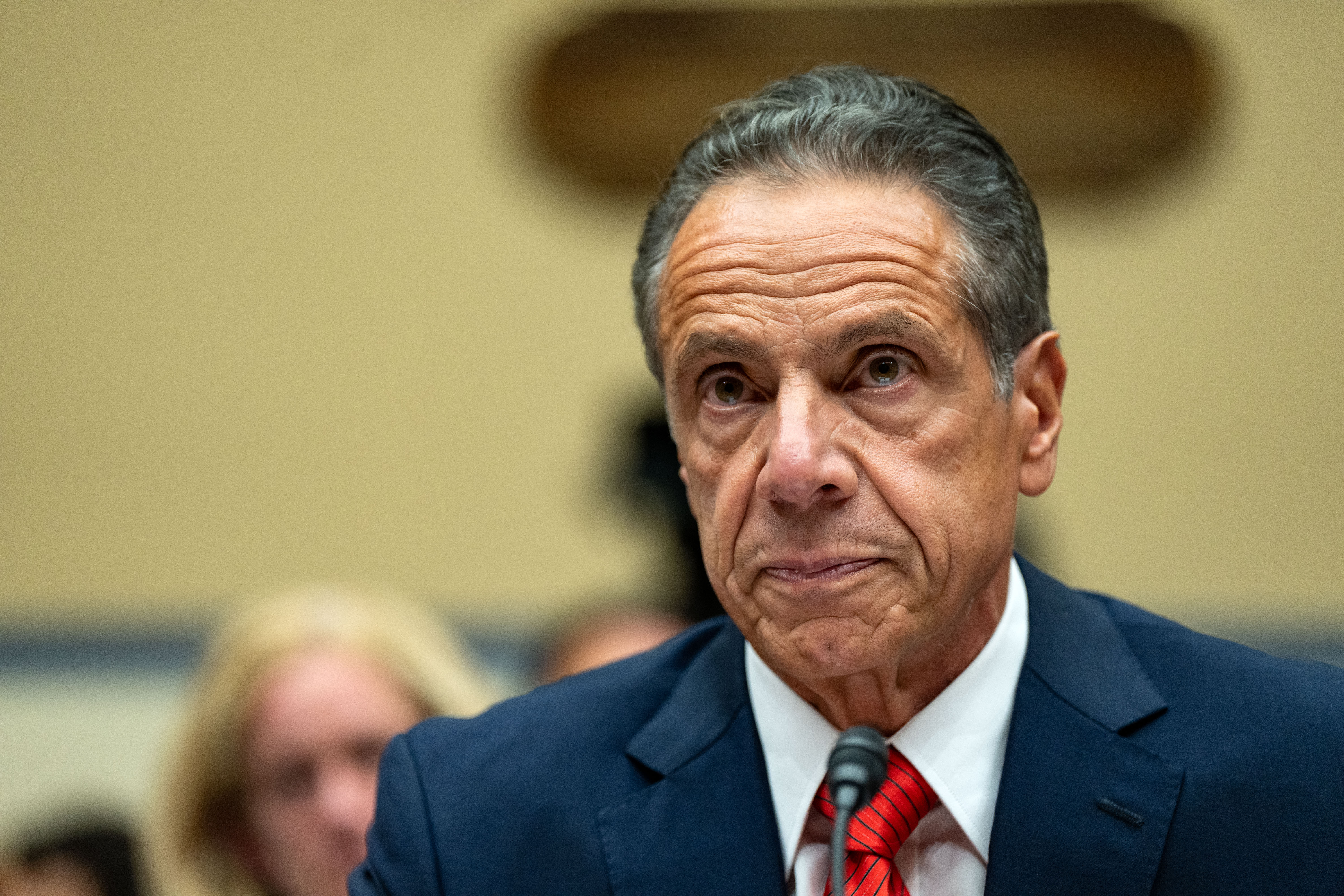 Former New York Gov. Andrew Cuomo testifies before the Select Subcommittee on the Coronavirus Pandemic in the Rayburn House Office Building at the U.S. Capitol on Sept. 10, 2024.