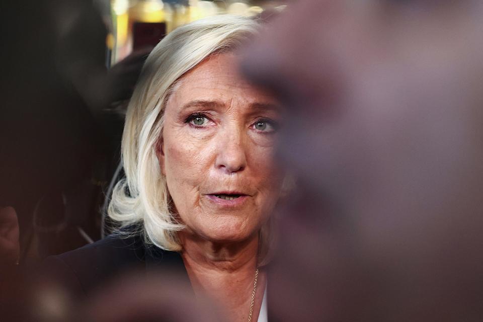 Marine Le Pen in Paris (Behrouz Mehri / AFP - Getty Images)