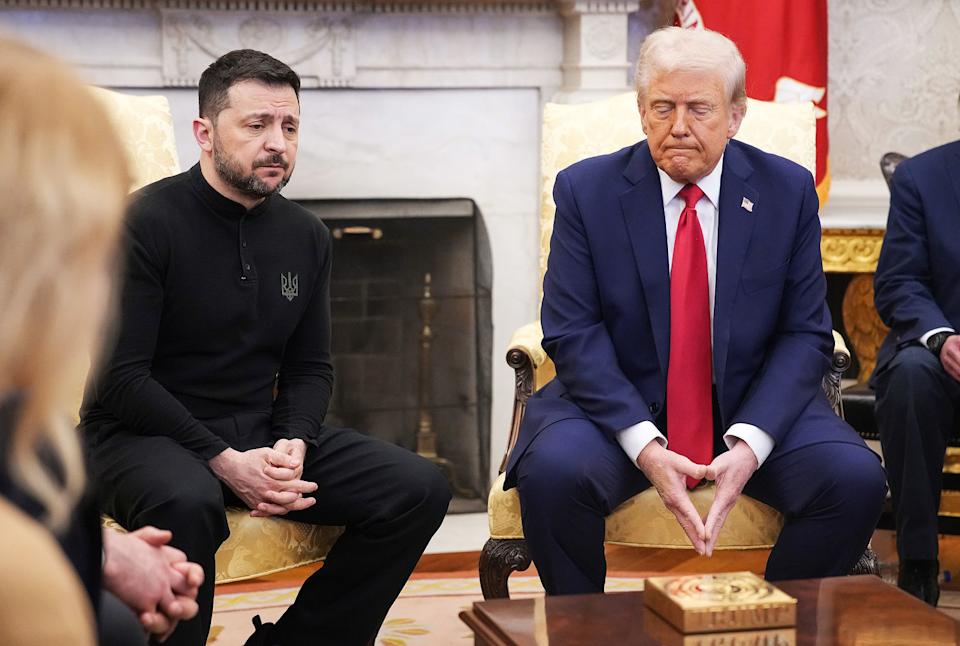 President Trump Hosts Ukrainian President Zelensky At The White House (Andrew Harnik / Getty Images)