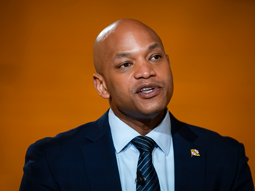 Wes Moore, governor of Maryland, speaks during the 2025 National Retirement Summit in Washington, DC, US, on Wednesday, March 12, 2025. The event brings together industry leaders, policymakers, and executives to prioritize policy supporting personal savings. Photographer: Al Drago/Bloomberg via Getty Images