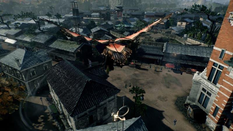 In "Rise of the Ronin" you can even fly with your own kite. Sony Interactive Entertainment/dpa