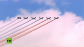WATCH spectacular footage of Victory Day flyby in Moscow