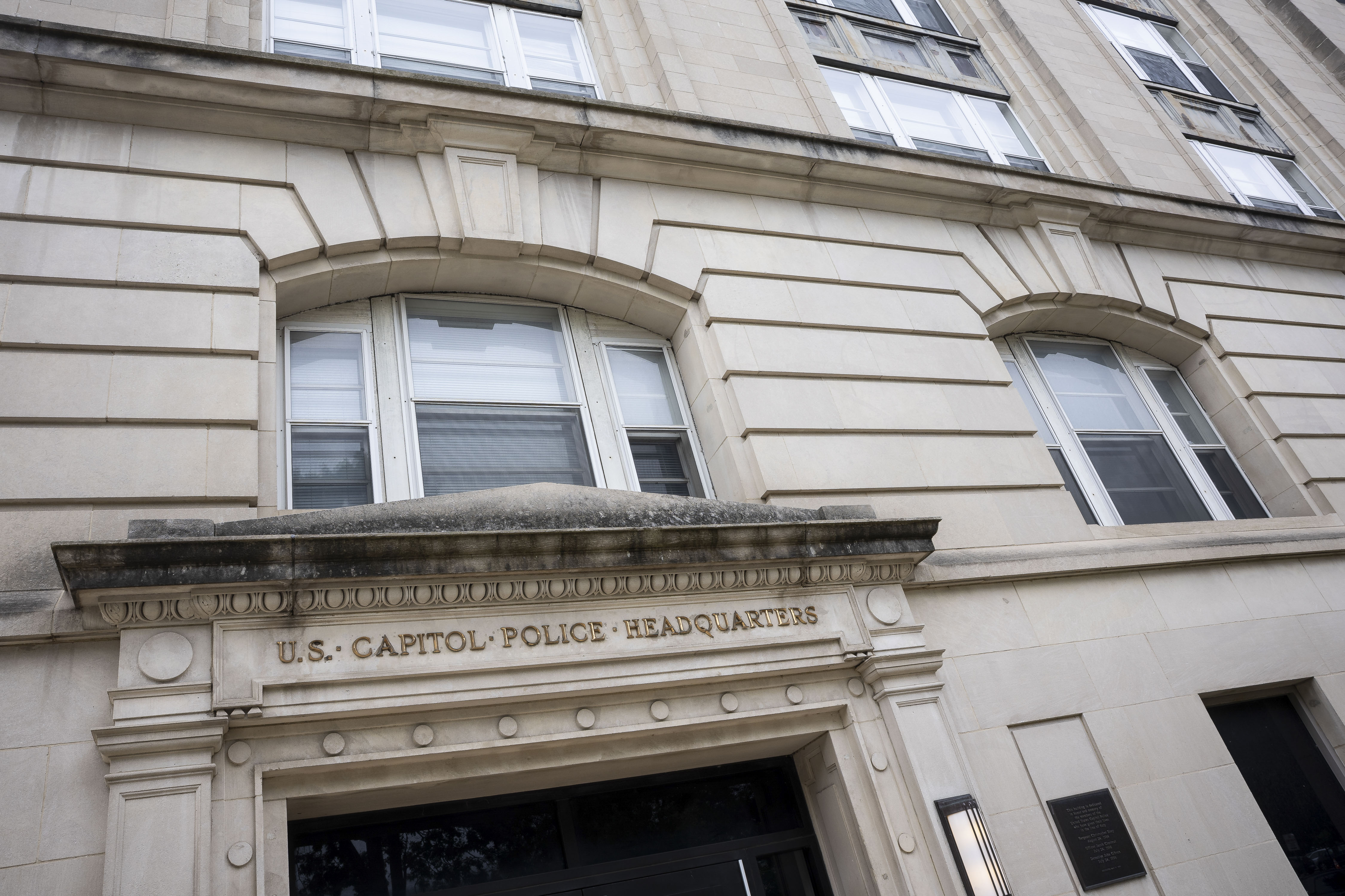 The U.S. Capitol Police headquarters building is seen on Capitol Hill May 27, 2025,