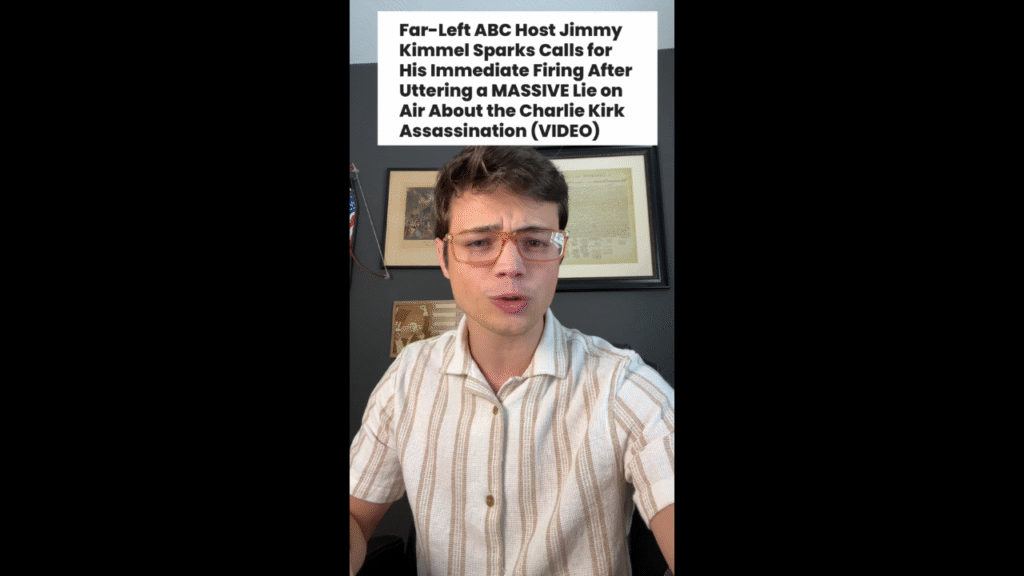 Victor Reacts: Fire Jimmy Kimmel — There Must Be Consequences for Lying to the People (VIDEO)